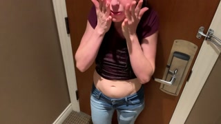 nerdy faery gravity defying pee