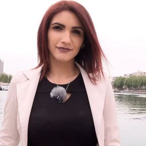 Stunning Amina Danger having visiting Paris and getting assfucked