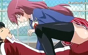 Katsumi fucks a pe teacher on the roof