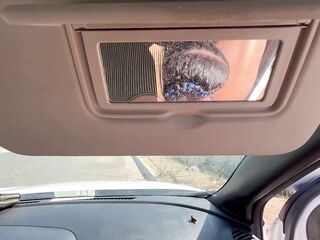 BLACK SSBBW Sucks BBC On Side Of The Freeway