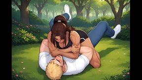 Mixed Wrestling Confessions #123B: Confessions of a Petite Powerhouse (Animated)