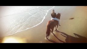 Blonde nasty girl loves to touch her pussy