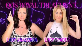 Royal Treatment with Lady Anaconda