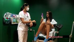 Hottie Alexis Grace Finds Dildos, Masturbates After Snooping Around Doctors Tampa'_s Office! Nurse Amo Morbia Catches Alexis But Decides To Show The Curious Girl How To Use A Sex Toy ONLY @ GirlsGoneGyno Part 2/7 Reup