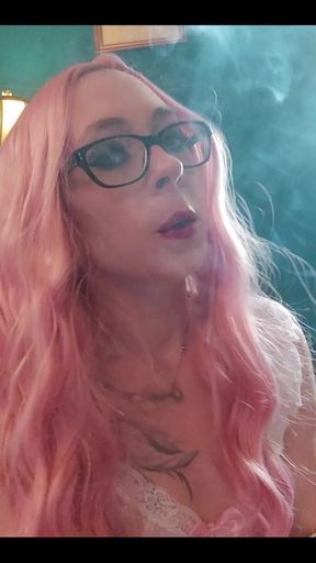 Smoking Hot Pink Hair