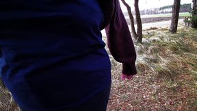 Get Naked in Winter for Tit Slapping