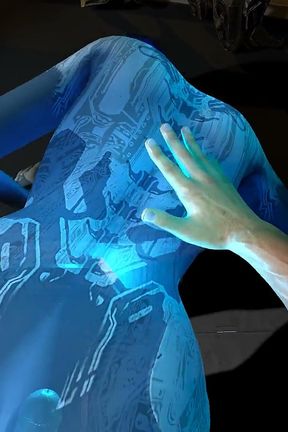 Master Chief Fucks Cortana Standing - Halo Parody