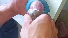 i m fucking a mannequin with a very delicate hole with my big tattooed dick