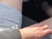 My friend keept looking at my dick | more on Onlyfans