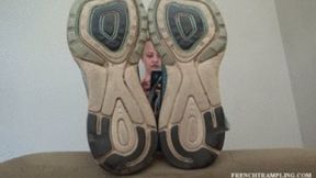 2197 Sneakers licking with Katy