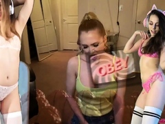 Masturbating amateur cums after solo fun
