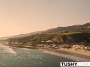 TUSHY Bad GF Megan Rain Double Penetration