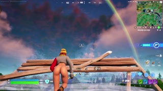 Fortnite gameplay (Aura pantless)