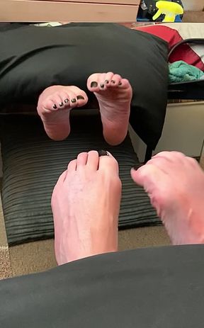 My feet and toes