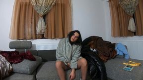 milfycalla-masturbating while wearing fur coats, shiny clothes and long jackets - 203 -