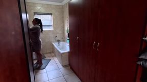 POV girl giving blowjob then brushing her teeth with my cum, cum swallow