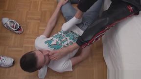 Handsome perv bangs his twink after dominating him with feet
