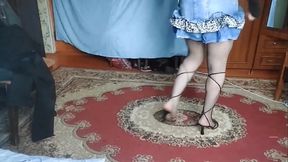 I sit like a lady, play like a freak