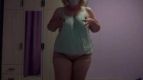 Cheating milf and her busty friend get naughty on webcam
