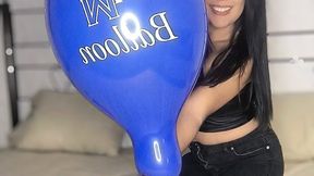 Inflating and teasing these balloons of mwballons!!!