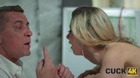 Cuckolded wife gets impaled by another man