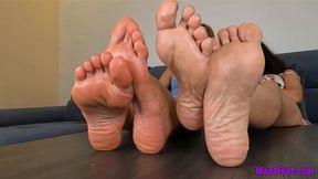 Smooth Soles Tempting Foot Tease - 4K MP4