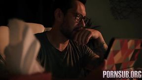 Stepdad's Forbidden Glimpses  Spanish sub  To see in: pornsuborg