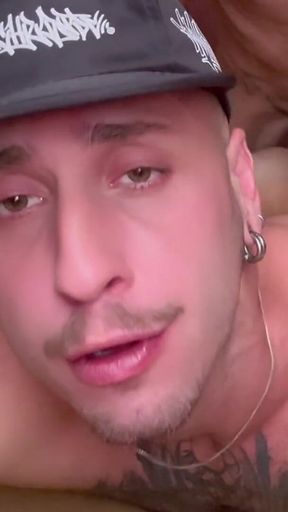 Dirty Neighbor Giving with Desire to the Young Guy