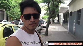 SayUncleNetwork.com - Straight Latino has his first gay bareback fucking experience