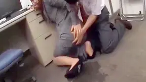 Japanese Teacher's Pee Break turns into Hardcore Anal Fuck