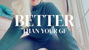 You know you don't have a chance with me.