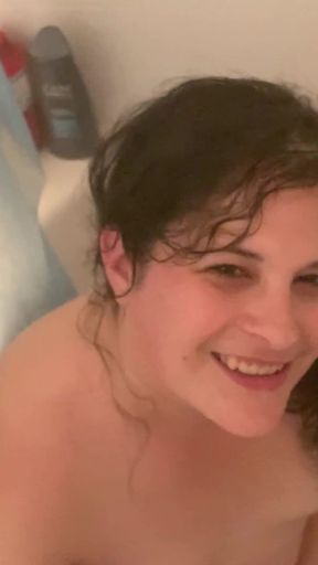 Powerful moment from &quot;Sister-in-law seduces husband, sucks dick in shower, cumshot facial&quot;