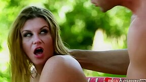 Busty Vixen Gets Properly Fucked Outdoors With Charles Dera, Busty Sara And Sara Stone