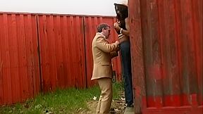 The Loser And The Mulatto Transsexual Fucked Each Other