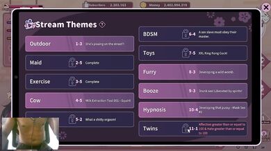 MILKING A SEXY MILF FOXGIRL - MIRAI MIDNIGHT STREAMS