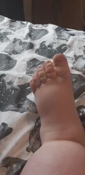 Fat chubby feet