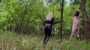 SEXY Mean Girl Forest WHIPPING 2