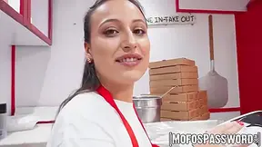 Petite Brunette Seduces Her Friend To Fuck Her In Front Of Others With Lola Aiko