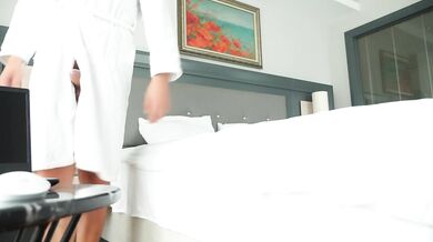 Fucked the maid in her nylon stockings hard fast