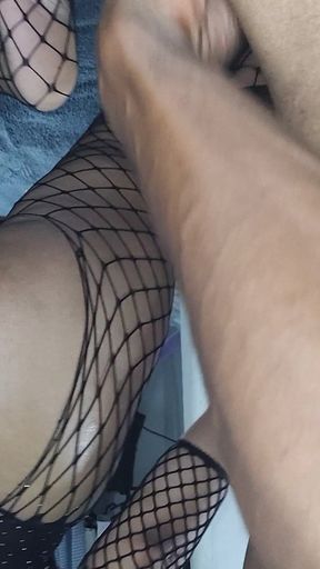 Cummy Bear Fishnet Fun Slut 3