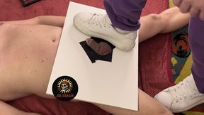 Heavy ball crushing in the cock box