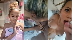 sextape fellation avec une grosse ejac buccale