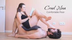 Comfortable Floor - Human Furniture & Foot Domination