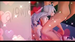 【R18-MMD】Honkai Impact 3rd 崩坏三 APHO Bronya - Lupin