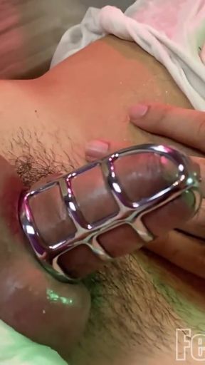 Iconic moment from &quot;PISS and PEGGING punishment for DIAPER slave&quot;