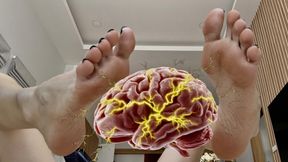 Massaging your brain with my feet
