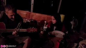 en voiture avec charlie jusqu'en alsace : il fait chaud !