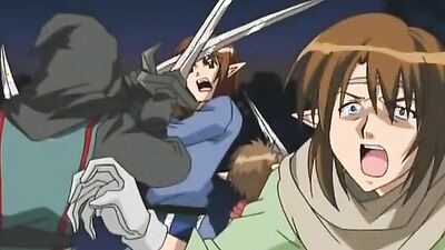 Elf in bondage, subbed to English anime porn, hentai adventure