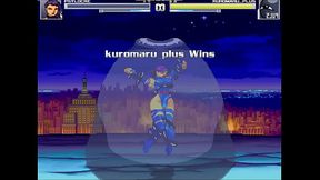 MUGEN KUROMARU VS PSYLOCKE part 2