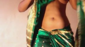 Erotic Saree Strip Tease